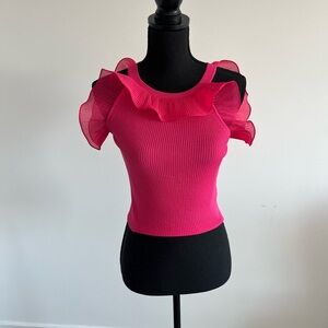 Zara Brand New Pink Blouse with Tags